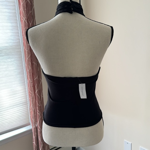 Banana Republic Black Halter Top - Picture 2 of 4